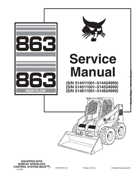 bobcat skid steer 863 parts|bobcat 863 specs sheet.